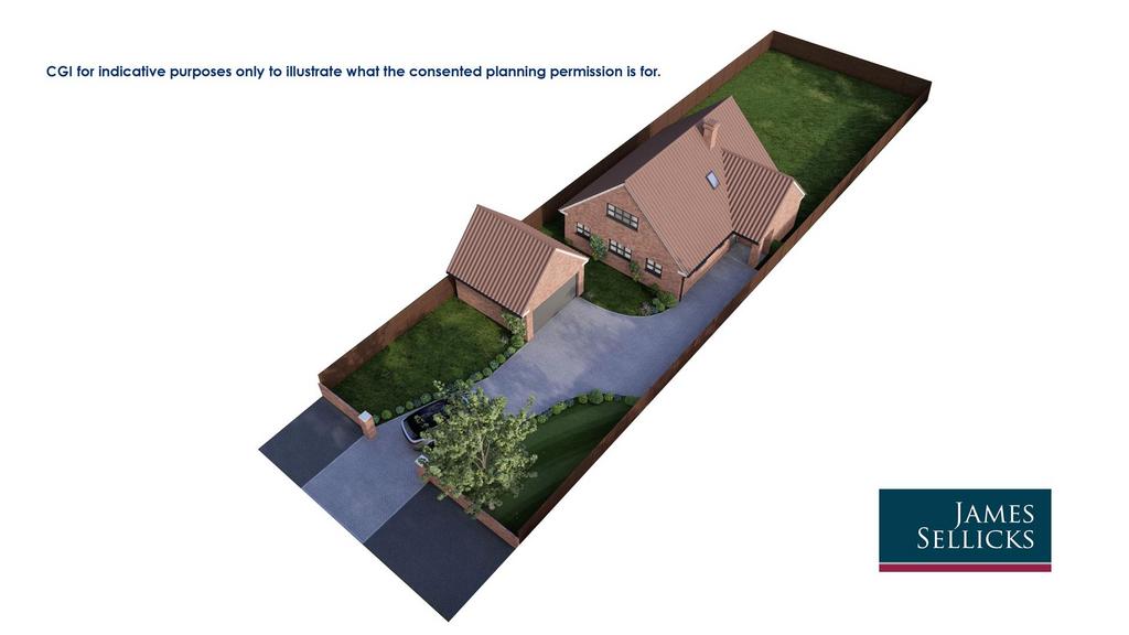 CGI of proposed dwelling