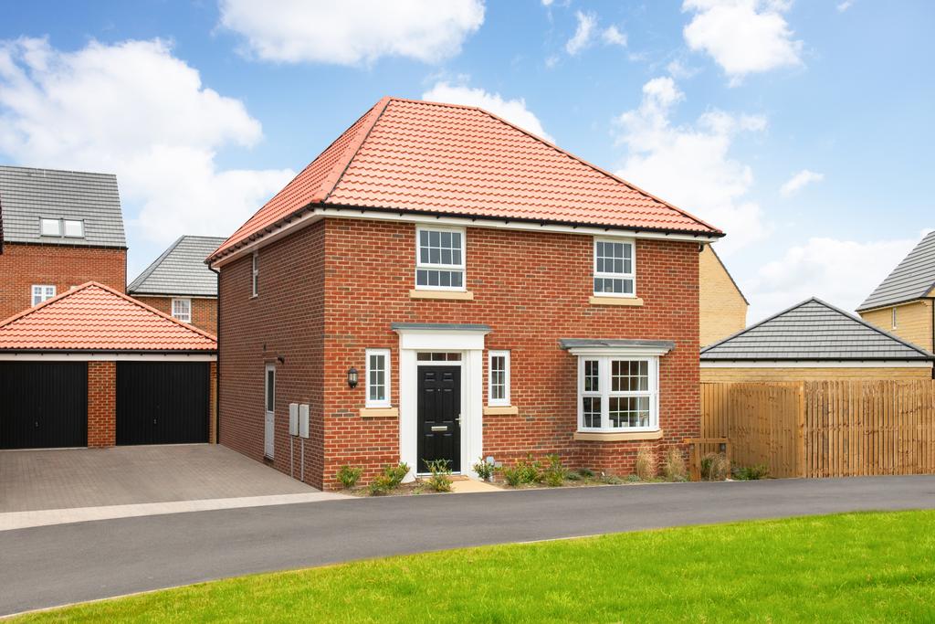 Outside view 4 bedroom detached Kirkdale home