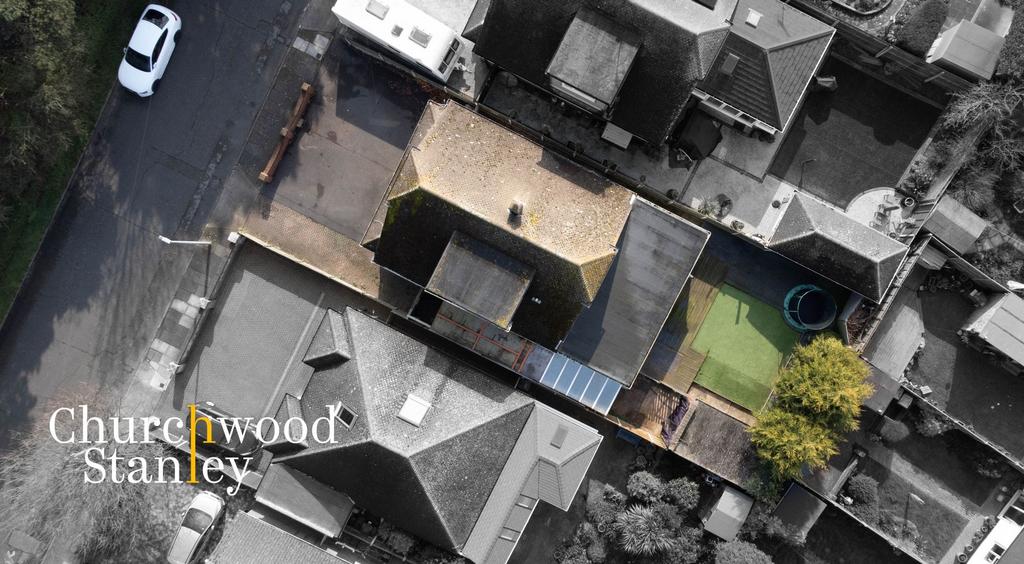 Aerial of plot