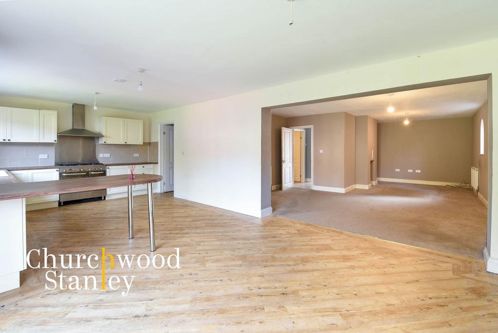 Open plan to living room