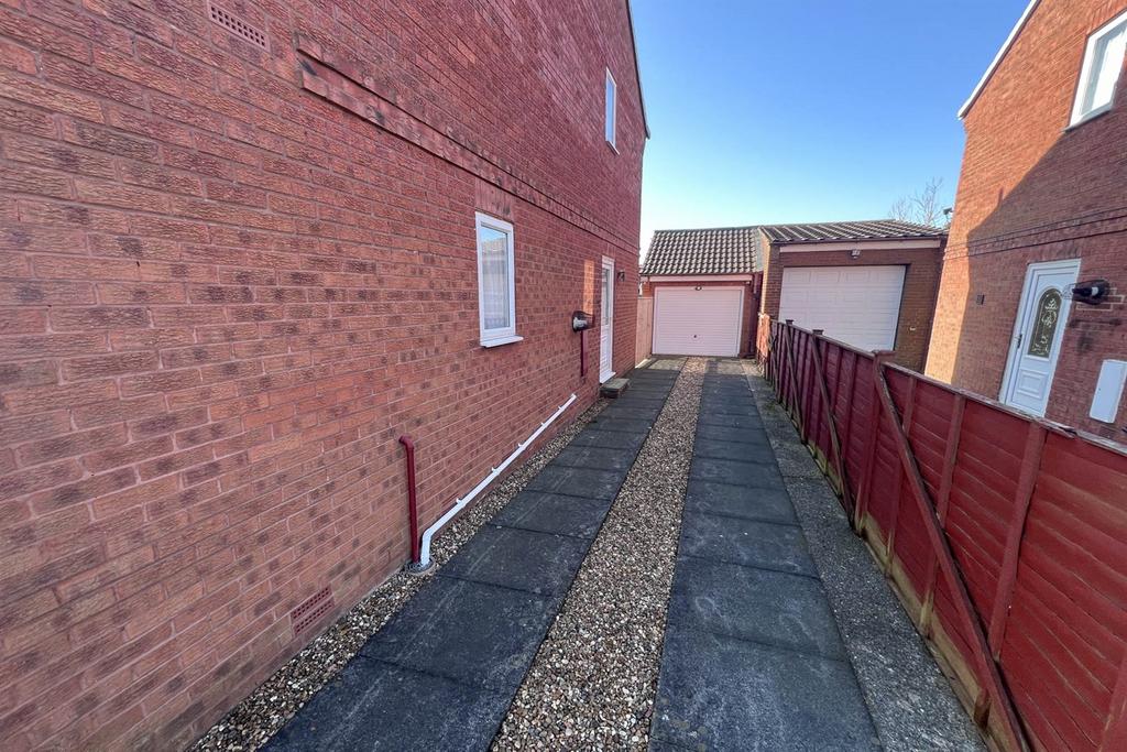 Drive and garage