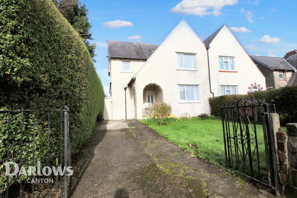 Grand Avenue, Cardiff 3 bed semidetached house for sale £240,000