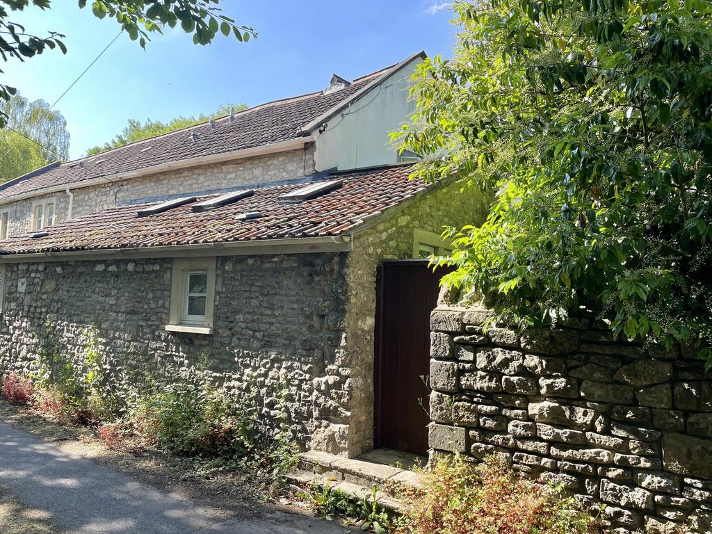 Side elevation and garden door