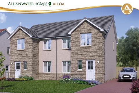 3 bedroom semi-detached house for sale, Plot 49, Arrochar at Oaktree Gardens, Mallard Road, Alloa FK10