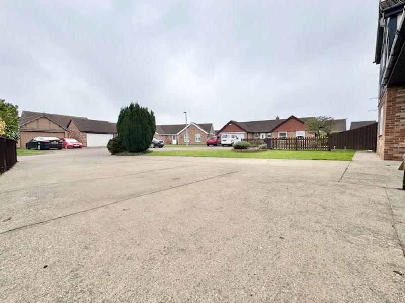 Driveway and garden