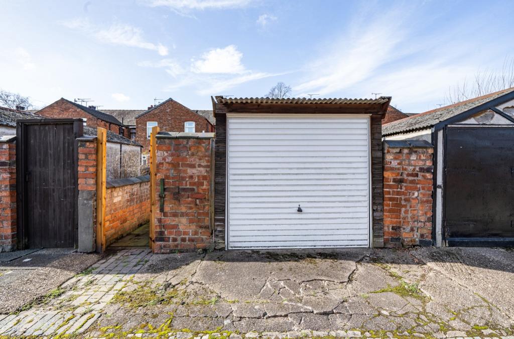 Garage from rear access