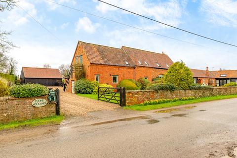 6 bedroom barn conversion for sale, East Grange, Howell, Sleaford, Lincolnshire, NG34 9PT