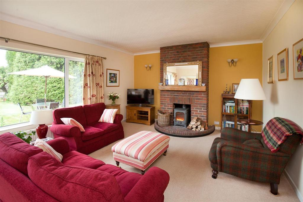 Sun Rannoch - Sitting room with log burner