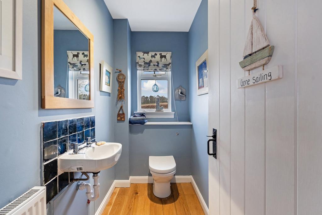 Downstairs cloakroom