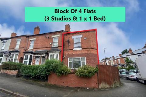 4 bedroom block of apartments for sale - Hermitage Rd - 3 x Studios & 1 Bed Flat, Erdington, Birmingham, B23