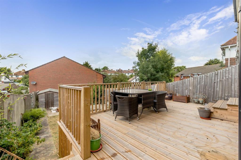 Raised Decked Area