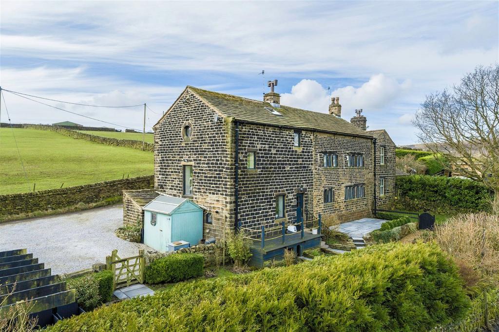 Lee Cross, Diggle, Saddleworth 5 bed barn conversion for sale £795,000