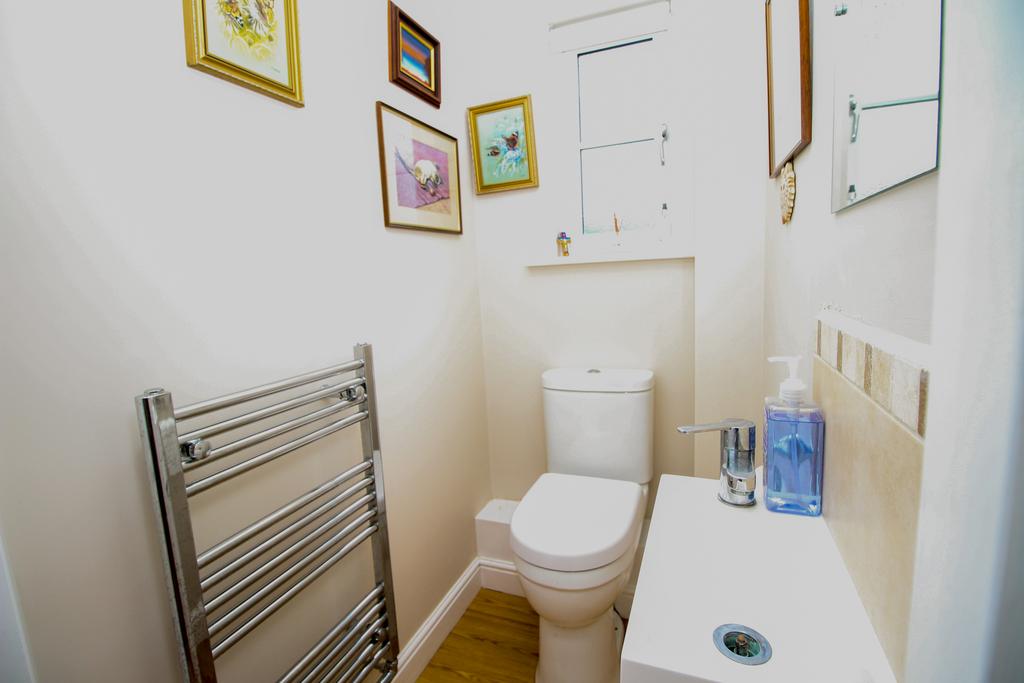 Ground floor cloakroom