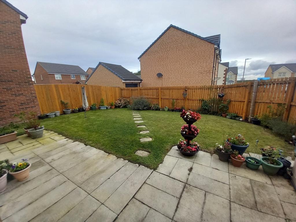 Rear garden