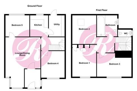 5 bedroom terraced house to rent, Long Acre Close, Kent CT2