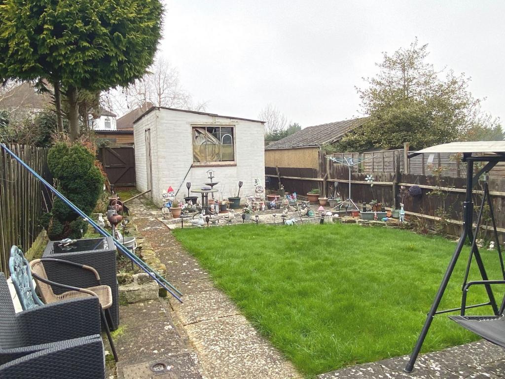 Rear garden