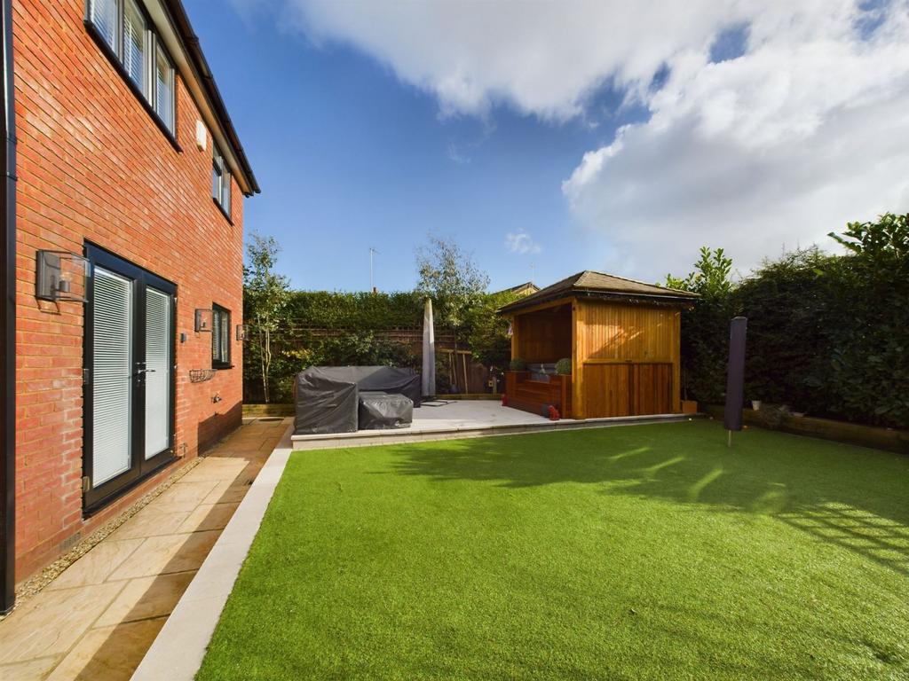 Rear garden