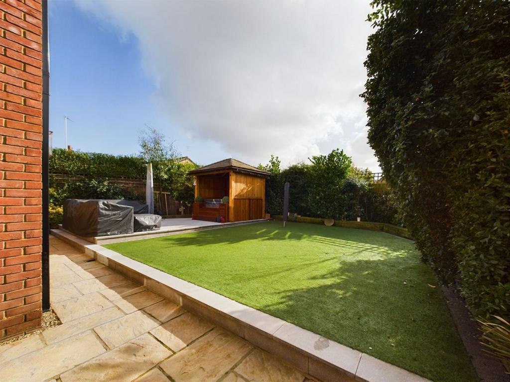 Rear garden