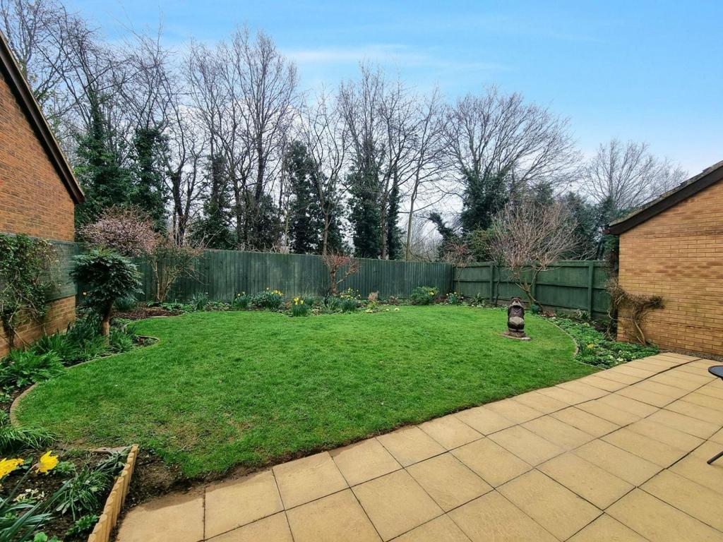 Rear garden