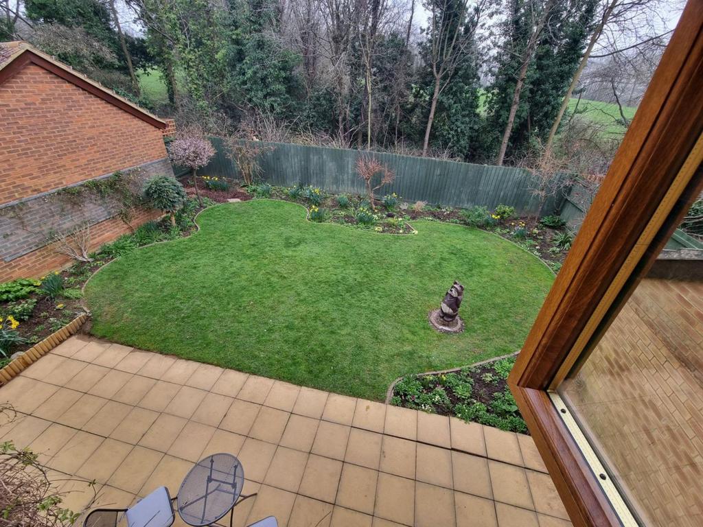 Rear garden