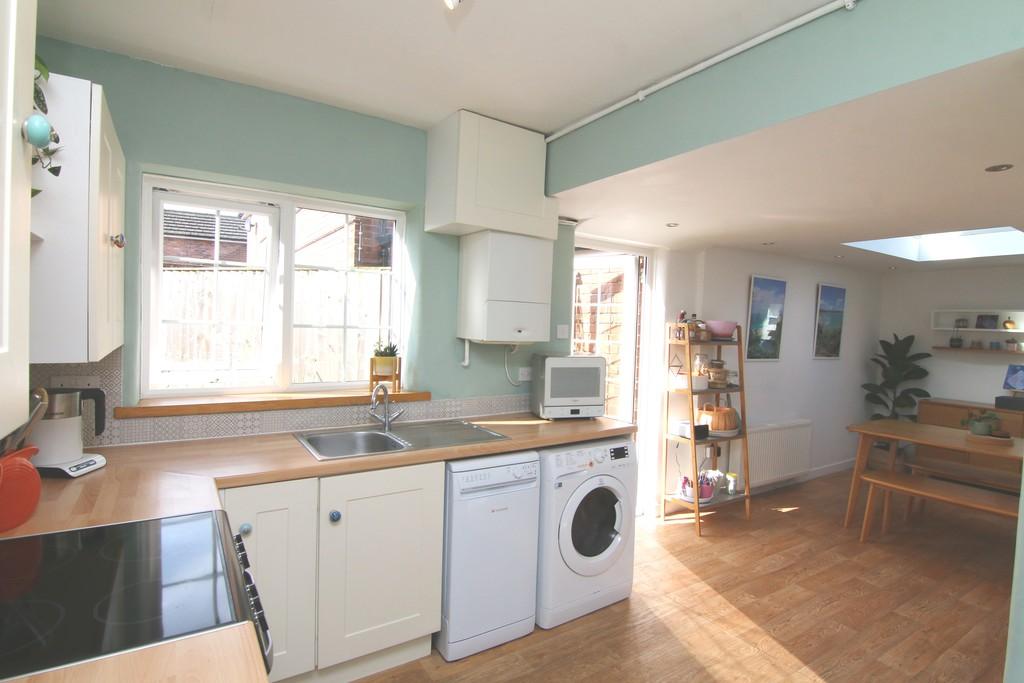 Extended semi detached house   Dining Kitchen