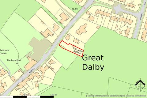 Plot for sale, Main Street, Great Dalby, Melton Mowbray