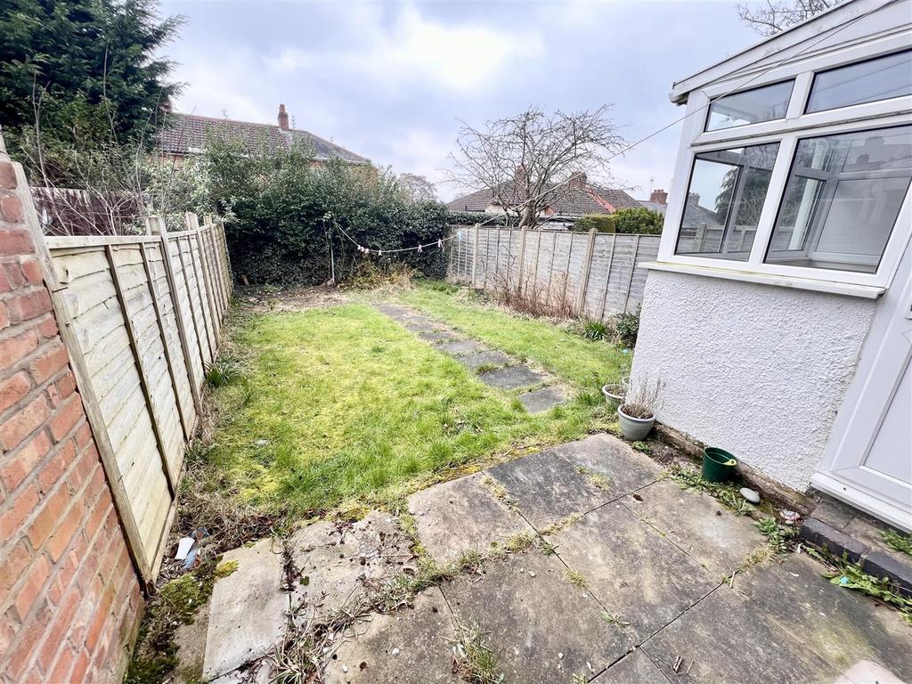 Rear garden