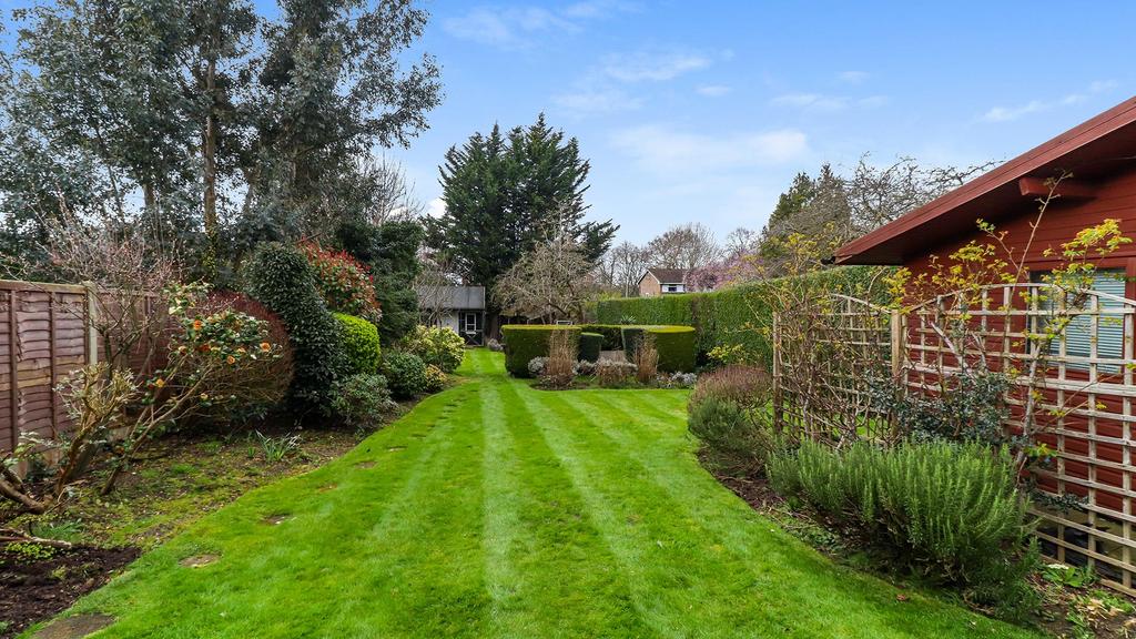 Rear garden