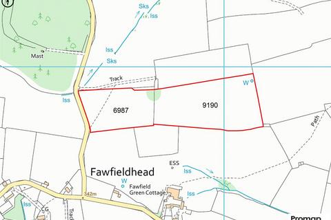 Land for sale, 15.47 Acres at Fawfieldhead, Longnor