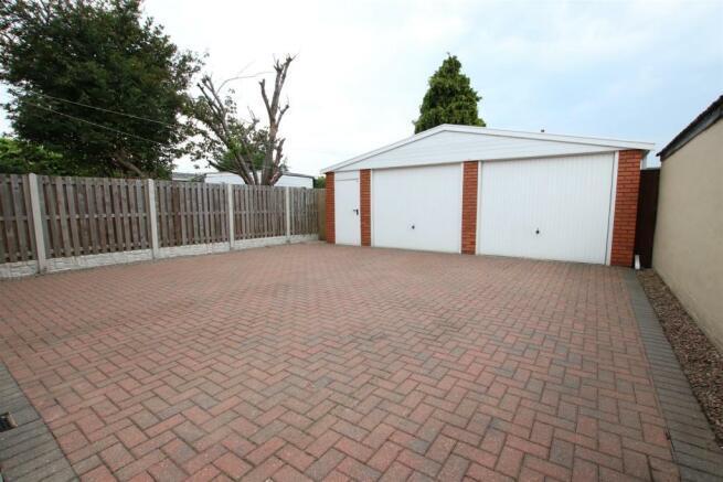 Rear Garden &amp; Garages