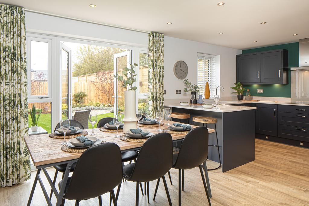 Kitchen in the Lamberton 5 bedroom home