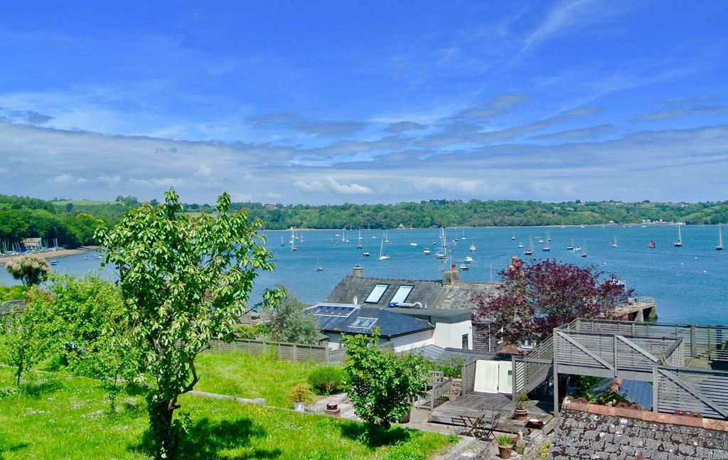 View from garden  Crooks Cottage, Dittisham