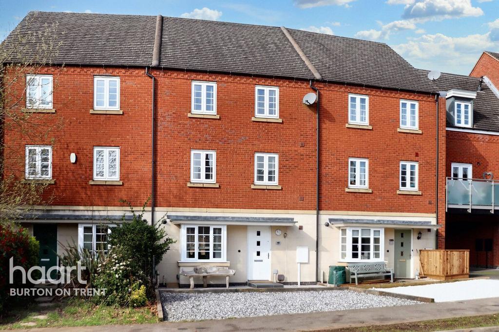 Brunel Way, Church Gresley, Swadlincote 4 bed terraced house for sale