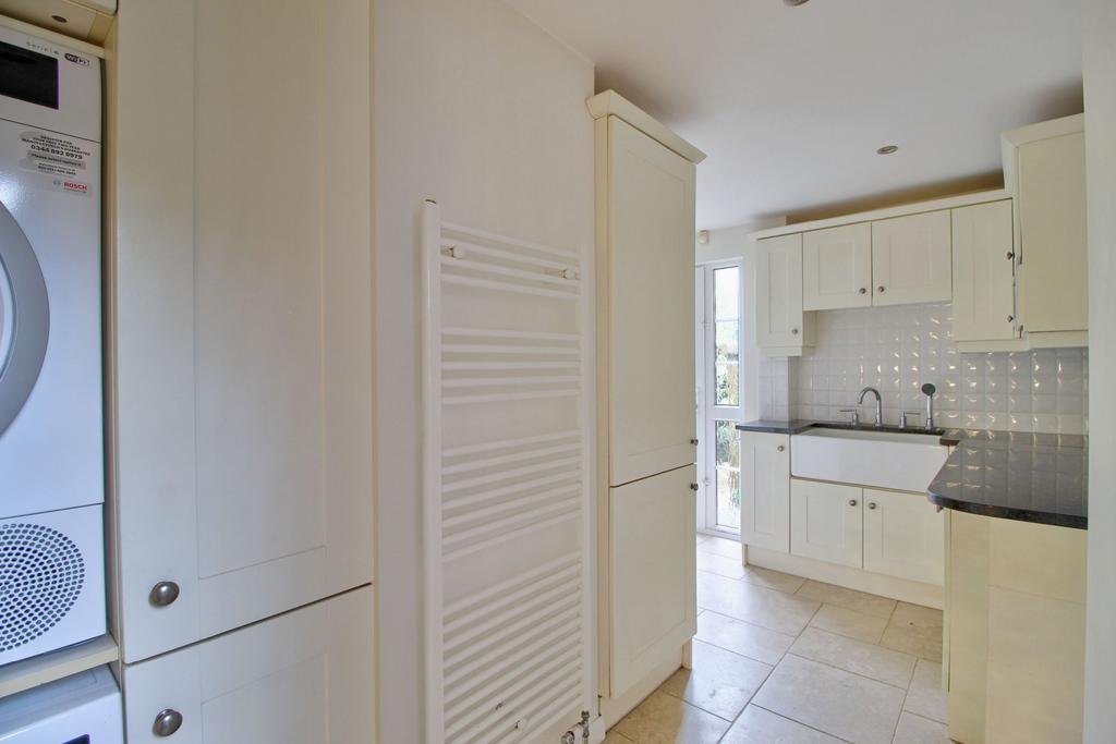 Laundry with door to garage