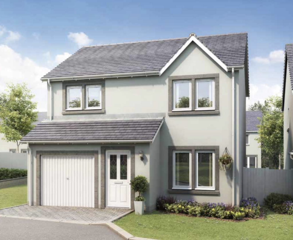 Queens Gait, Glenboig ML5 3 bed detached house for sale £283,000