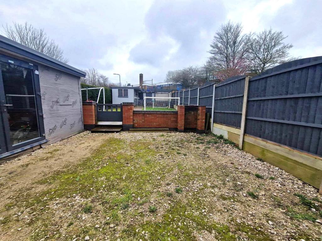 Rear garden
