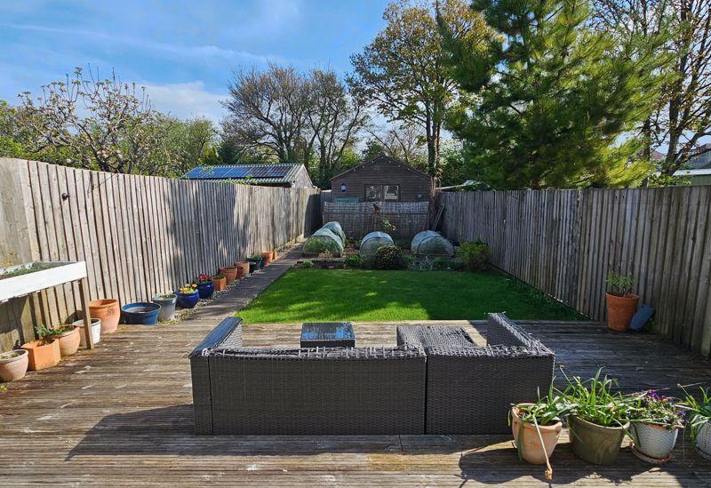 Rear garden