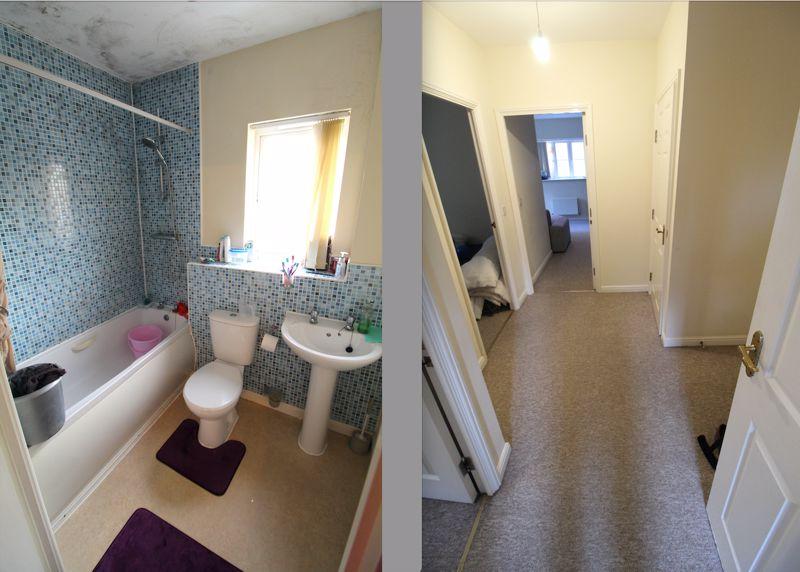 Bathroom and Hallway