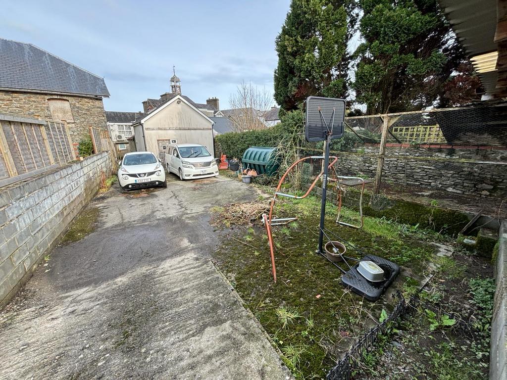 Yard and Parking Area