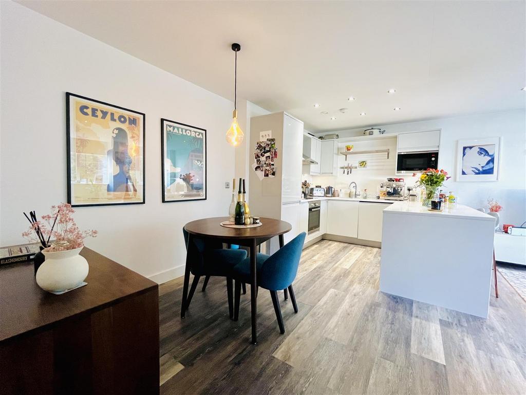 Living Room and Dining Kitchen