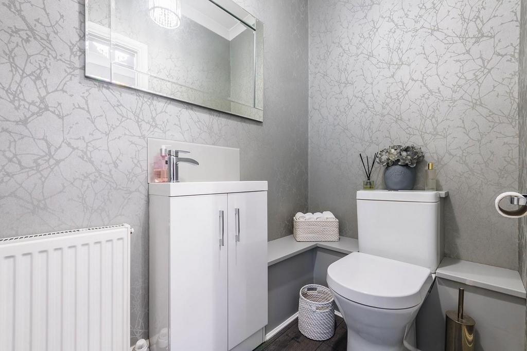 Downstairs cloakroom