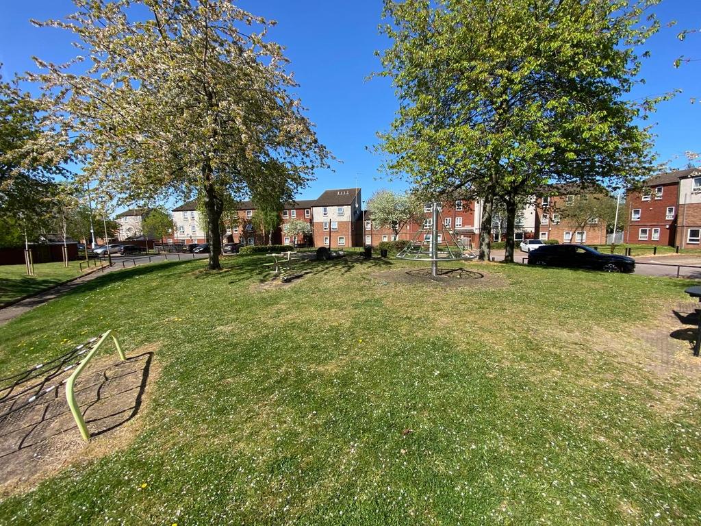 Green Space in Front of Building