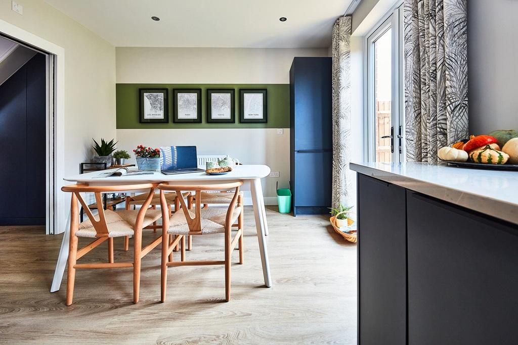 Sociable kitchen diner is perfect for...