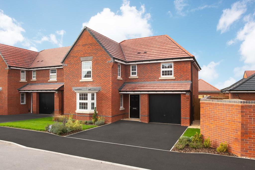 Exeter home with integral garage