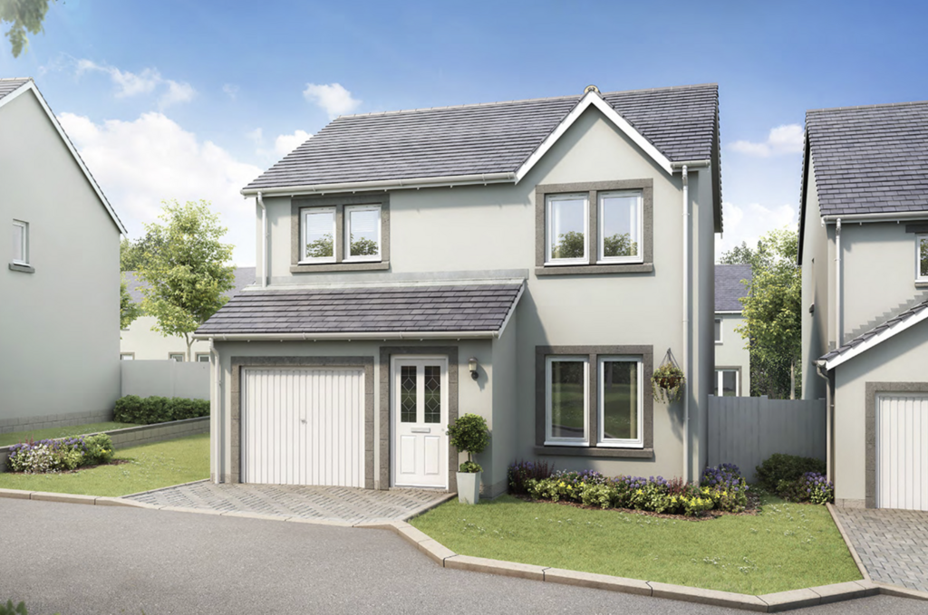 Queens Gait, Glenboig ML5 3 bed detached house for sale £285,000