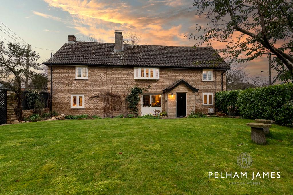 The Old School House, Harringworth at Twilight