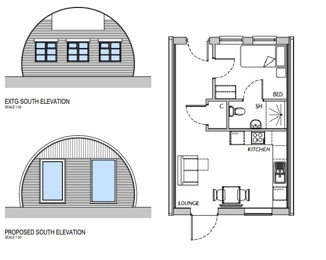 Proposed Nissen Hut