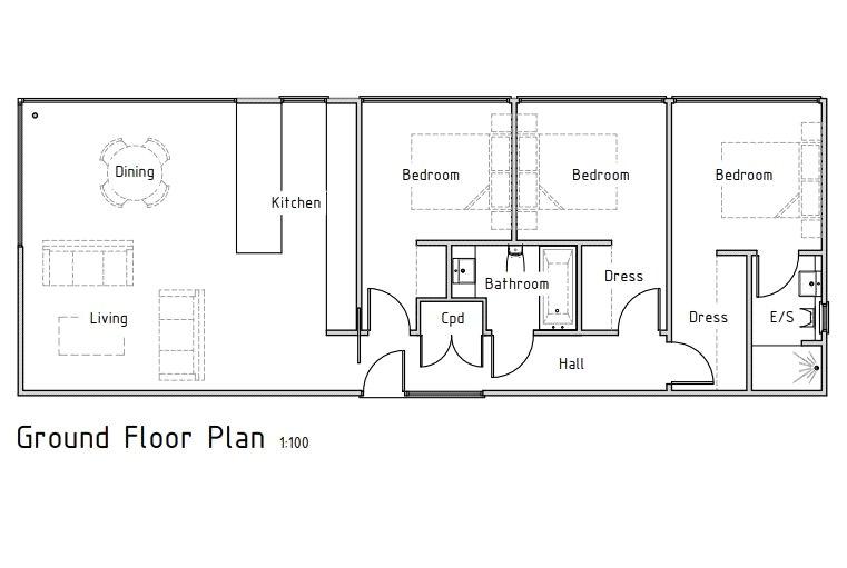 P Barn Floorplan