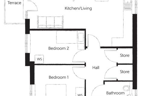 2 bedroom end of terrace house for sale, Plot 137, The Brigettine at Springstead Village, Off Cherry Hinton Road CB1