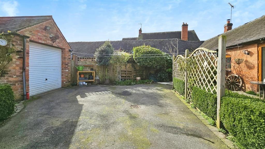 Rear Garden and Driveway